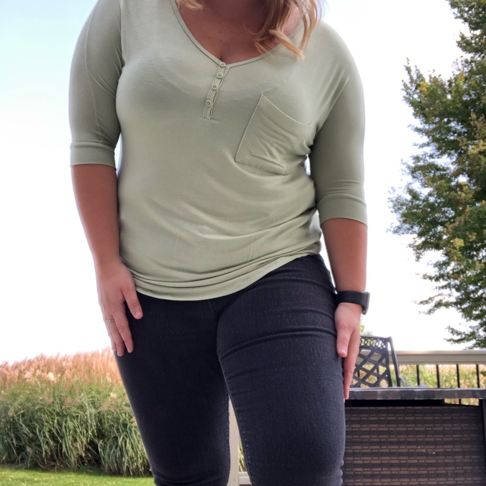 Comfy V Neck Tee